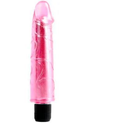 Лот: 5355723. Фото: 1. Вибромассажер JELLY GEMS №4 розовый... Игрушки