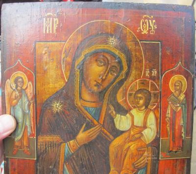 Лот: 14456832. Фото: 1. икона Смоленская, 20 век. Иконы