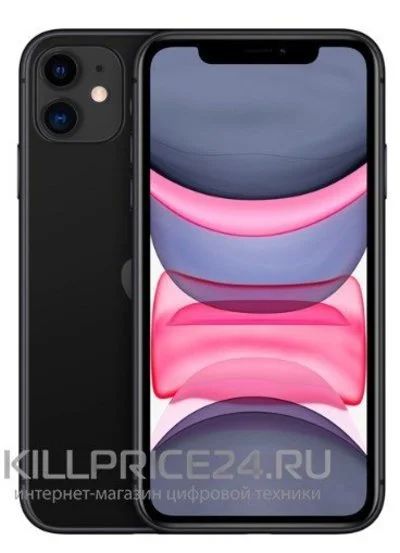 Лот: 16419212. Фото: 1. Apple iPhone 11 US 128GB Black. Смартфоны
