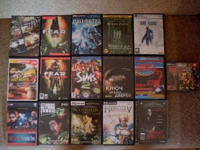 Лот: 4286739. Фото: 1. Подарю 16 DVD со старенькими играми... Игры для ПК