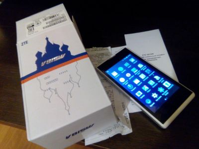Лот: 7122635. Фото: 1. Смартфон zte v815w. Смартфоны