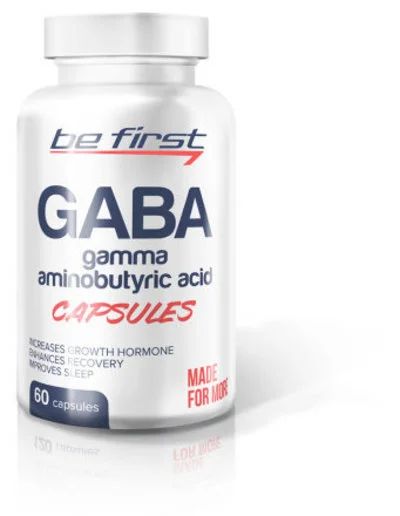 Лот: 16428838. Фото: 1. GABA 60 капсул Be First (Спортивное... Спортивное питание, витамины