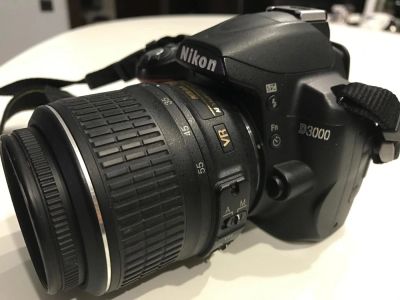 Лот: 10087787. Фото: 1. Nikon D3000. Цифровые зеркальные