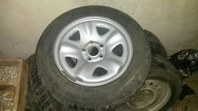 Лот: 7226741. Фото: 1. колесо R 15 , волговский штампованый... Шины на дисках