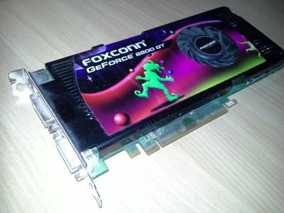 Лот: 4494560. Фото: 1. Видеокарта 512Mb PCI-E DDR Foxconn... Видеокарты