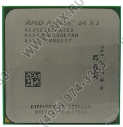 Лот: 2969334. Фото: 1. CPU AMD ATHLON-64 X2 5600+ 2.9... Процессоры