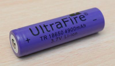 Лот: 2875683. Фото: 1. Li-ion аккумулятор UltraFire 18650... Батарейки, аккумуляторы, элементы питания