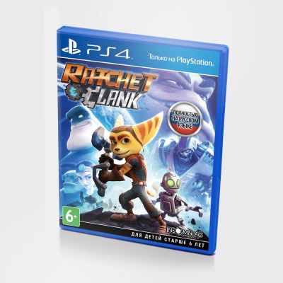 Лот: 14030751. Фото: 1. Ratchet & Clank PS4. Игры для консолей