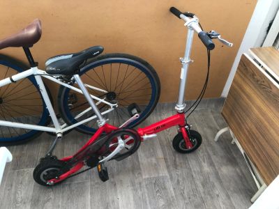 Лот: 19400403. Фото: 1. Складной велосипед Ubike mini... Велосипеды