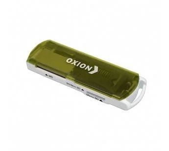 Лот: 16422069. Фото: 1. Картридер USB 2.0 OXION OCR004GR... Другое (носители информации)