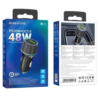 Лот: 22143209. Фото: 1. АЗУ BOROFONE BZ-21A USB dual port... Зарядные устройства, блоки питания, адаптеры сетевые для смартфонов