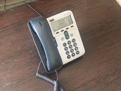 Лот: 19273268. Фото: 1. IP (SIP) телефон cisco 7911. SIP, Видео-телефоны