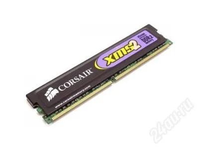Лот: 1859366. Фото: 1. DDR2 CORSAIR XMS2 1024Mb PC6400... Оперативная память
