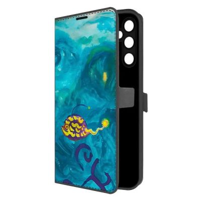 Лот: 25282569. Фото: 1. Чехол Krutoff Eco Book "Удильщик... Чехлы, бамперы