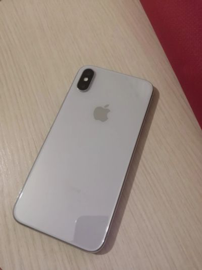 Лот: 12148280. Фото: 1. Iphone X 64Gb Silver. Смартфоны