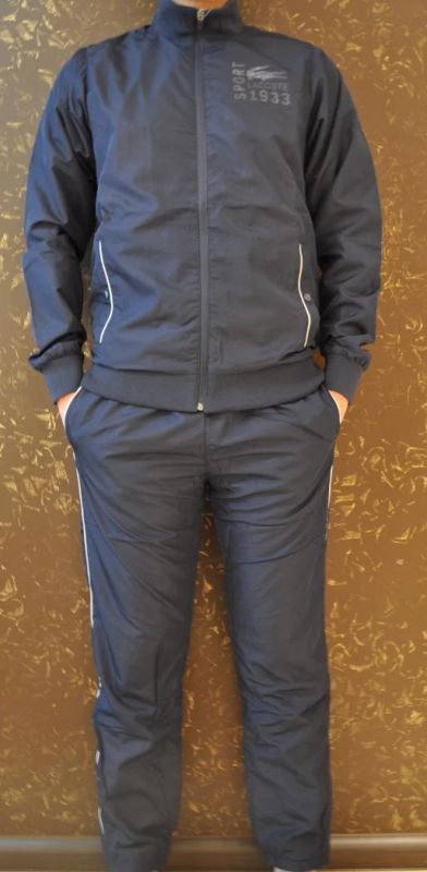 Лот: 8321804. Фото: 1. Спортивный костюм Lacoste тёмно... Спортивные костюмы