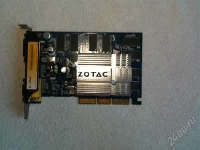 Лот: 719123. Фото: 1. Видеокарта Zotac Geforce FX5200... Видеокарты