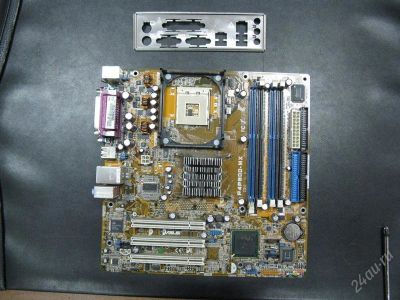 Лот: 877046. Фото: 1. Материнская плата ASUS P4P800-MX. Материнские платы