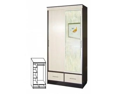 Лот: 12605047. Фото: 1. Шкаф Купе-2.4 "Милан" (1,35 м). Шкафы, шкафы-купе