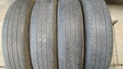 Лот: 20575338. Фото: 1. 4шт 175-80-16 Bridgestone Dueler... Шины