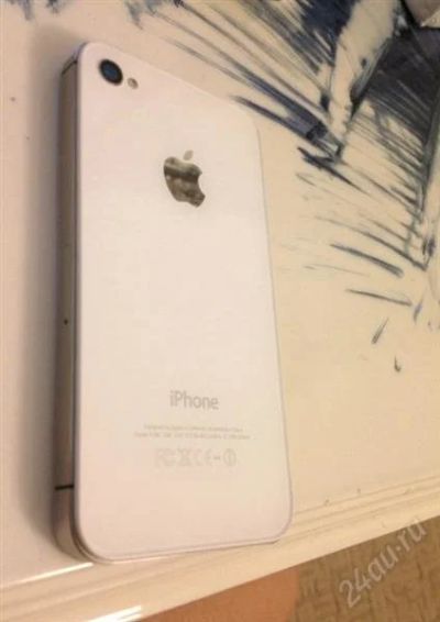 Лот: 2430660. Фото: 1. iPhone 4s 16Gb White. Смартфоны
