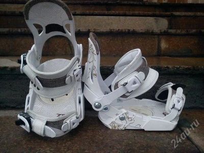 Лот: 2165685. Фото: 1. Сноубордические крепления HEAD... Крепления