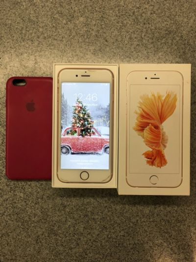 Лот: 15232644. Фото: 1. iPhone 6s, Rose Gold, 64GB, РСТ. Смартфоны