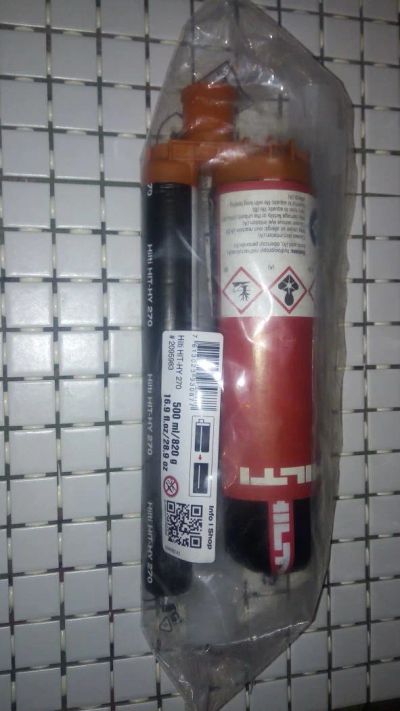 Лот: 10660194. Фото: 1. Химический анкер Hilti. Крепёж