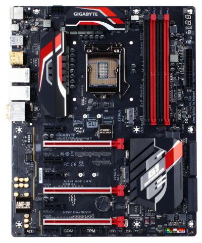 Лот: 6554998. Фото: 1. Материнская плата Gigabyte GA-Z170X-Gaming... Материнские платы