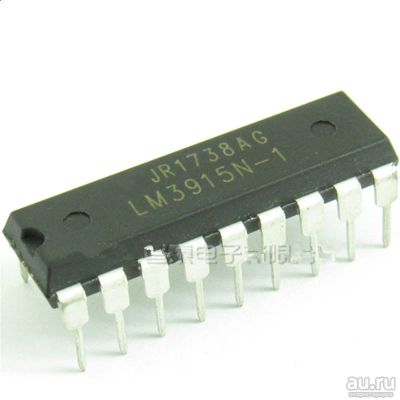 Лот: 15952134. Фото: 1. LM3915N-1 LM3915N LM3915 DIP18. Микросхемы