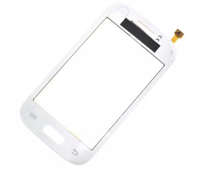 Лот: 25353001. Фото: 1. Тачскрин для Samsung S6312 Белый... Дисплеи, дисплейные модули, тачскрины