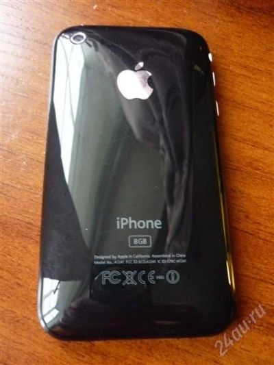 Лот: 2608127. Фото: 1. BLAKC IPHONE 3G 8GB USA 4.2.1... Смартфоны