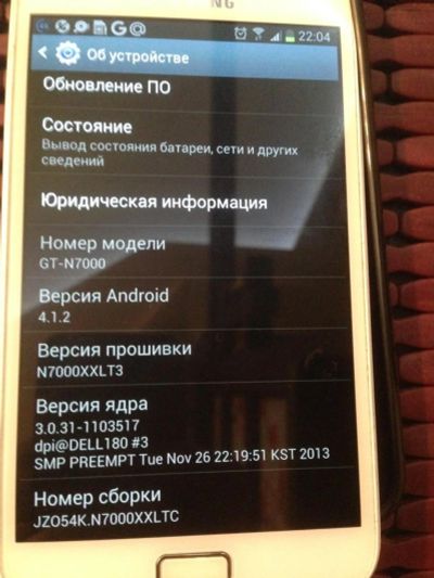 Лот: 7161173. Фото: 1. Samsung Galaxy Note GT-N7000 б... Смартфоны
