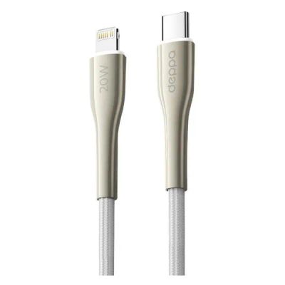 Лот: 24504212. Фото: 1. Кабель Deppa Apollo USB-C/Lightning... Дата-кабели, переходники