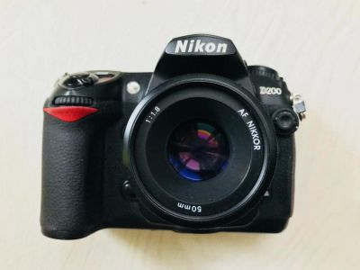 Лот: 11186995. Фото: 1. Nikon D200 + Nikkor 50mm 1.8 japan. Цифровые зеркальные