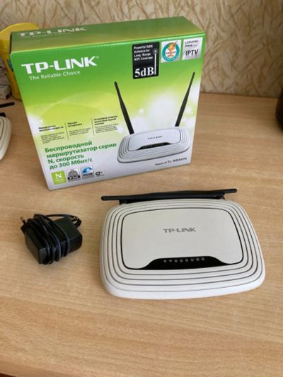 Лот: 19345767. Фото: 1. Wi-Fi роутер TP-Link TL-WR841N. Маршрутизаторы (роутеры)