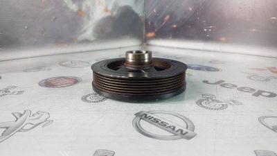 Лот: 23583377. Фото: 1. Шкив коленвала Mitsubishi Outlander... Двигатель и элементы двигателя