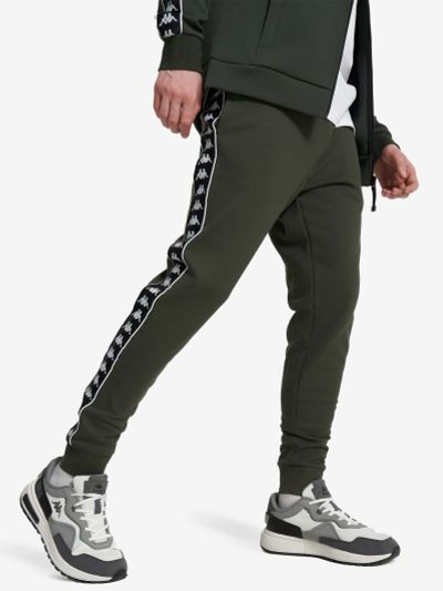 Лот: 24889221. Фото: 1. Брюки мужские Kappa, Зеленый. Спортивные брюки, штаны
