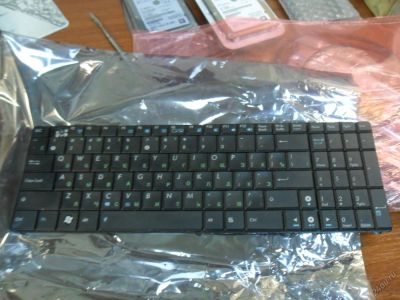 Лот: 5662516. Фото: 1. Клавиатура для ASUS K50 (ДВе проблемные... Клавиатуры и мыши