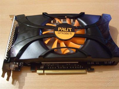Лот: 1870779. Фото: 1. Видеокарта Palit GTX 550Ti GDDR5... Видеокарты