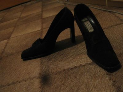 Лот: 3255941. Фото: 1. Чёрные туфли. Туфли