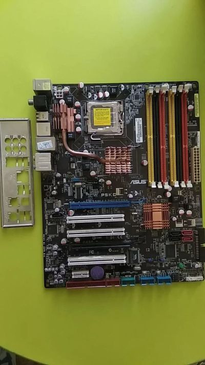 Лот: 16158366. Фото: 1. Asus P5KC (Читать описание). Материнские платы