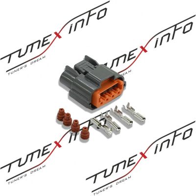 Лот: 20926854. Фото: 1. Разьем, фишка 4 пина Nissan датчика... Электрооборудование