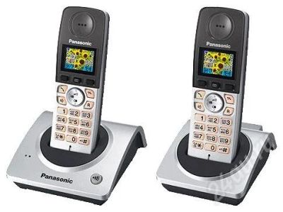 Лот: 164292. Фото: 1. Классный 2х трубочный телефон... DECT и радиотелефоны