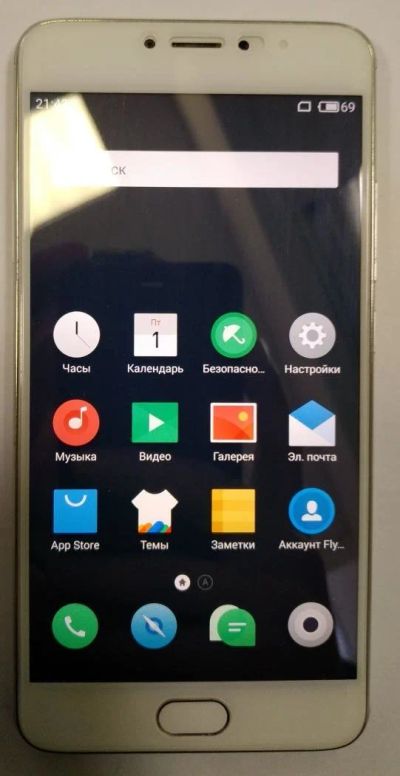 Лот: 10844080. Фото: 1. Meizu M3 Note 16Gb/2Gb Silver... Смартфоны