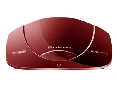 Лот: 3373212. Фото: 1. Эфирный Ресивер DVB-T2 Rolsen... Цифровое, спутниковое ТВ