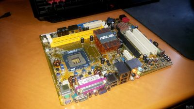 Лот: 13750640. Фото: 1. Материнская плата №17 Asus p5kpl-cm... Материнские платы