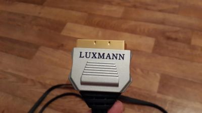 Лот: 6626219. Фото: 1. Кабель Luxmann Scart - Audio R... Шнуры, кабели, разъёмы