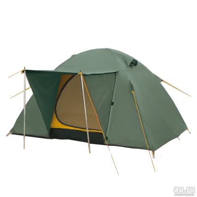 Лот: 13823803. Фото: 1. Палатка Wing 3 BTrace цвет зеленый. Палатки, тенты