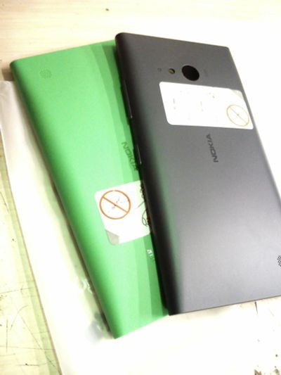 Лот: 7151018. Фото: 1. Крышка Nokia 730 черный цвет. Корпуса, клавиатуры, кнопки